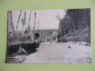 CPA VEULES LES ROSES ENTREE DE VEULES