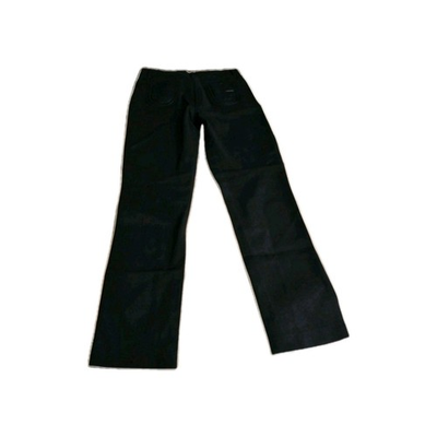 #ad Elgi Straight Leg Black Pants Stretch Rhinestone 31quot; Waist Whimsygoth Italy $19.99