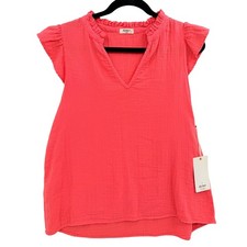 NWT Dylan Gracie Top 100% Double Layer Cotton...