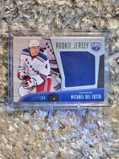 2009-10 Upper Deck Rookie Jersey #RJ-DE - Michael Del Zotto RC Patch /250