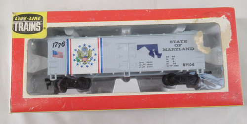 HO Life Like #3578 40' gris REEFER State of Maryland Centennial RP104 RTR con caja original | Zustand: Used