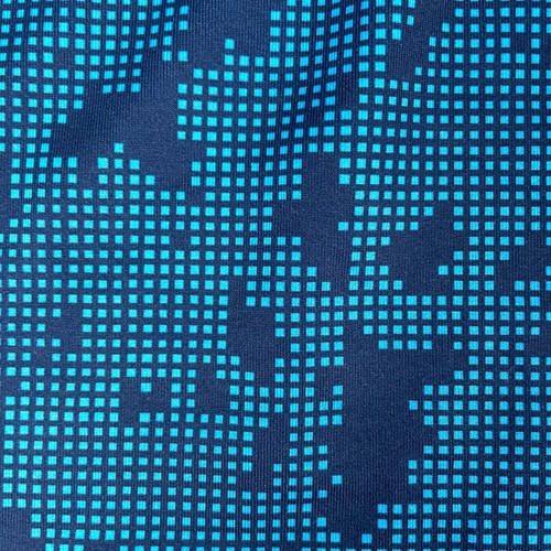 Nike Golf Polo Shirt Men XL Blue Dri-FIT Camo Swoosh Short Sleeve Athletic Fit - Picture 4 of 12