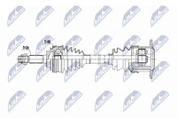 NTY NPW-TY-197 Antriebswelle Hinten Links FüR Toyota