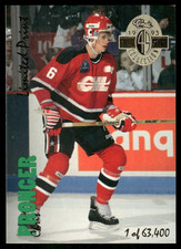 1993 Classic Four Sport /63,400 #LP23 Chris Pronger Rookie Whalers hockey card