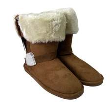 Easy USA Women’s Winter Boots sz 6 Fur Insulated Microfiber NEW # M492