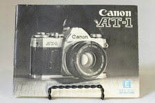 Canon AT-1 ORIGINAL Users Manual, For Vintage Canon AT-1 35mm SLR Film Camera