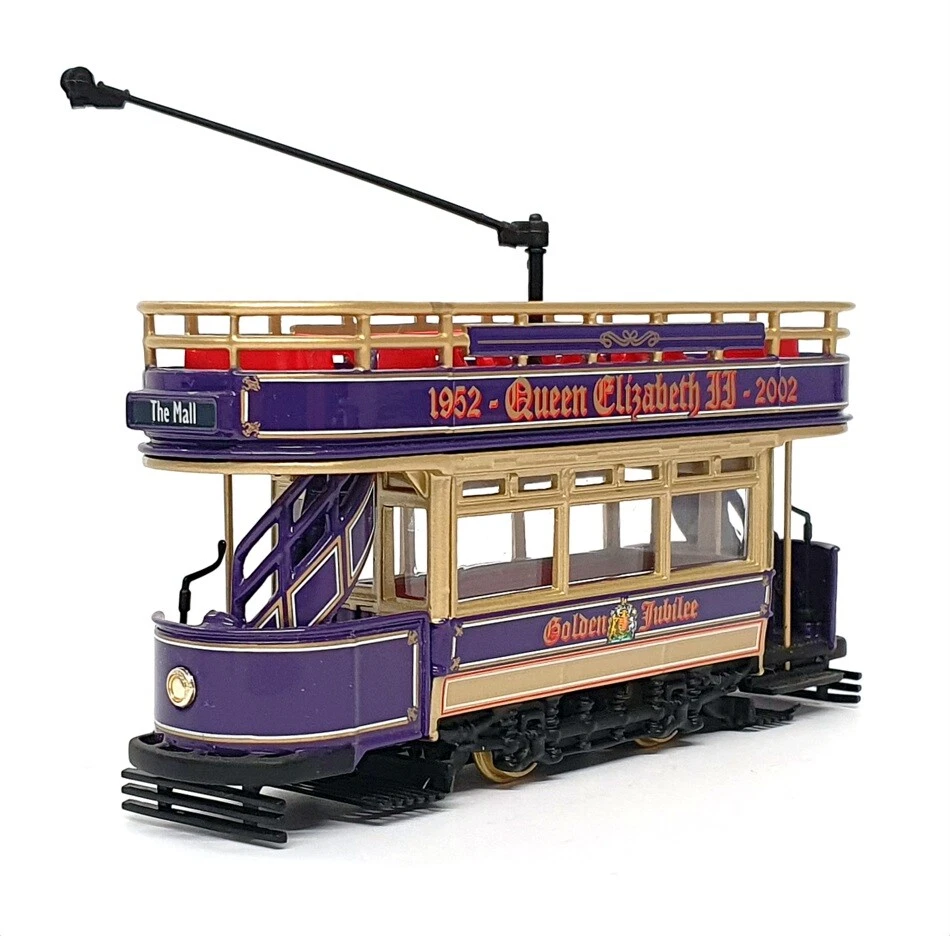 Corgi 1/72 Scale CC25206 - Queen Elizabeth II Golden Jubilee Open Top Tram - Image 2 of 4
