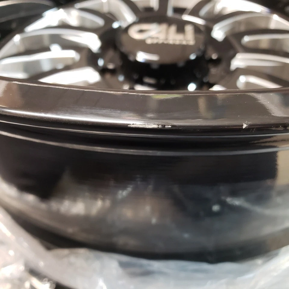 Cali Off-road Summit 14x26 Gloss Black - Milled Spokes Rim - Image 4 of 4