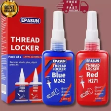 ThreadLocker 242 and 271,Thread Lock Medium And High Strength Lock Tight & Seal
