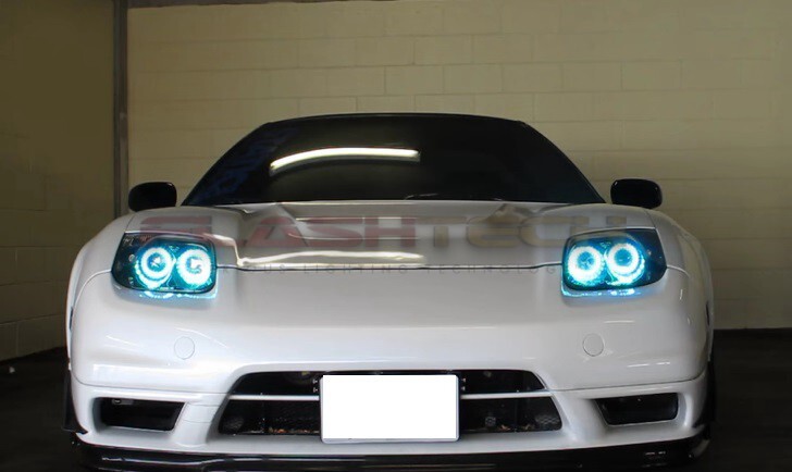 RGB Multi Color RF Headlight Halo kit for Acura NSX 02-05