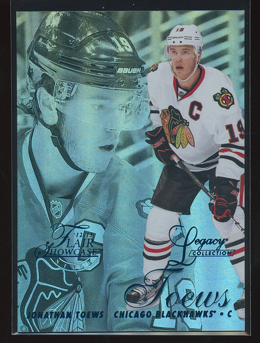 FILA Vetrina Jonathan Toews 2012 13 Fleer Retro Flair 2 Legacy Collection 112 150