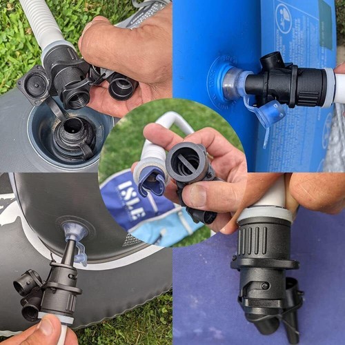 Schlauchbootpumpe Ventiladapter Sup Board Luftkompressor Adapter Zubehör - Bild 5 von 11