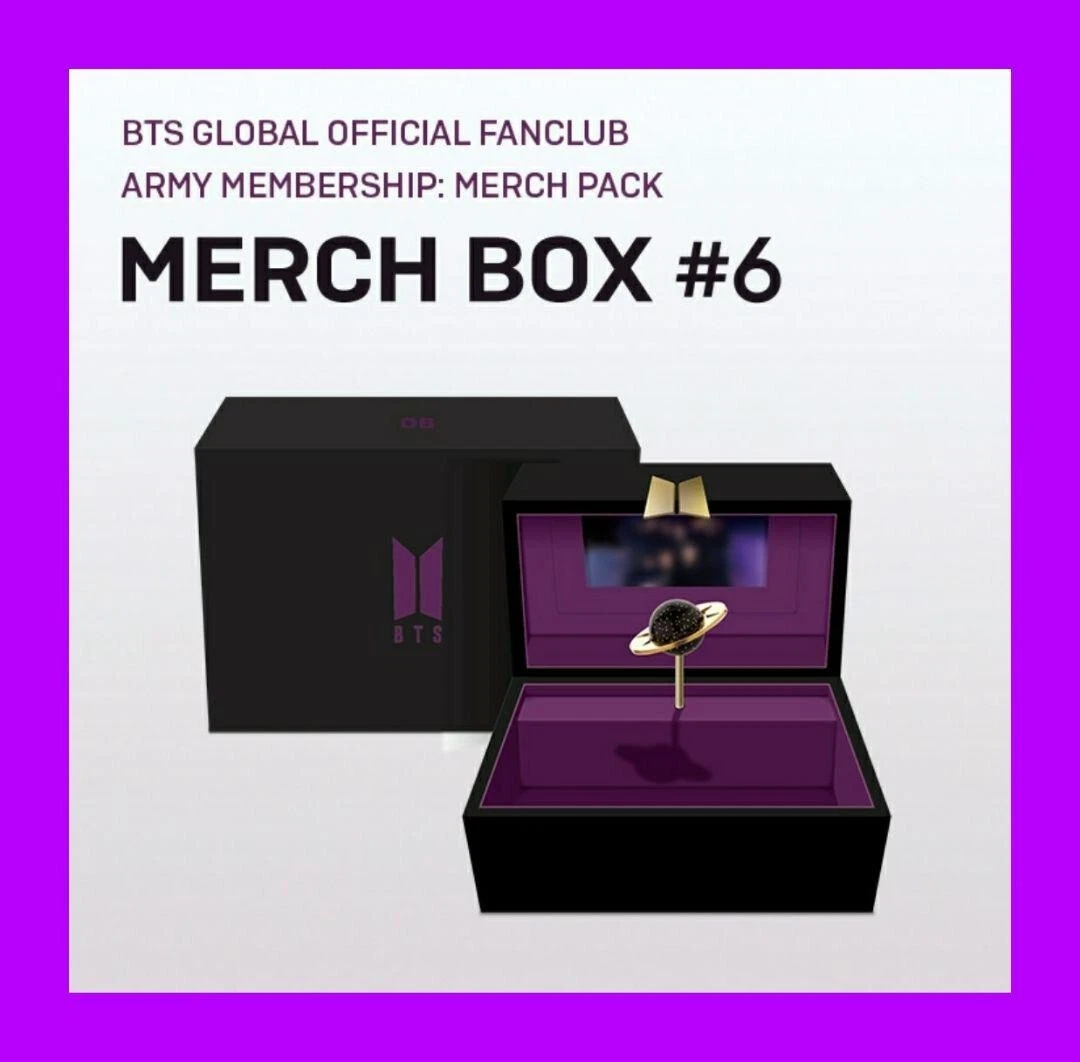 BTS ARMY Official Membership Pack MERCH BOX #6 Full Set New Sealed