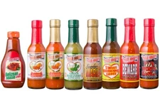 Marie Sharp's Hot Habanero Sauce (10 oz) - Pack of 4 (New)