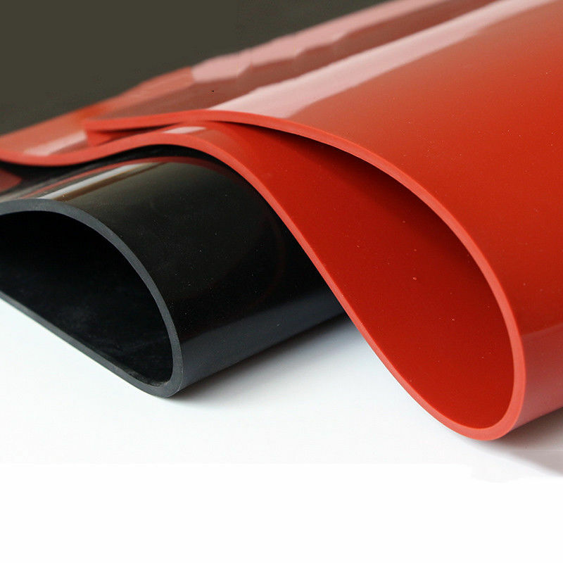 Red/Black/White Silicone Rubber Sheet Plate Mat 1/ 2/ 3/ 4/ 5/6mm A2 A3