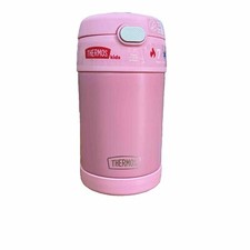 THERMOS Kid's FUNtainer Vacuum Insulated Stainless Steel Food Jar w/ Spoon 16oz