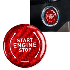 New Engine Start Stop Button Trim Red For Cadillac XT4 XT6 CT5 For Chevrolet For