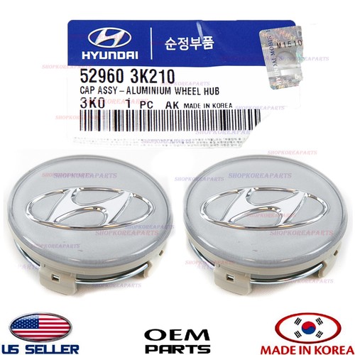 Genuine Wheel Hub Center Cap ☆set 2pcs☆ OEM HYUNDAI *See compatibility eBay