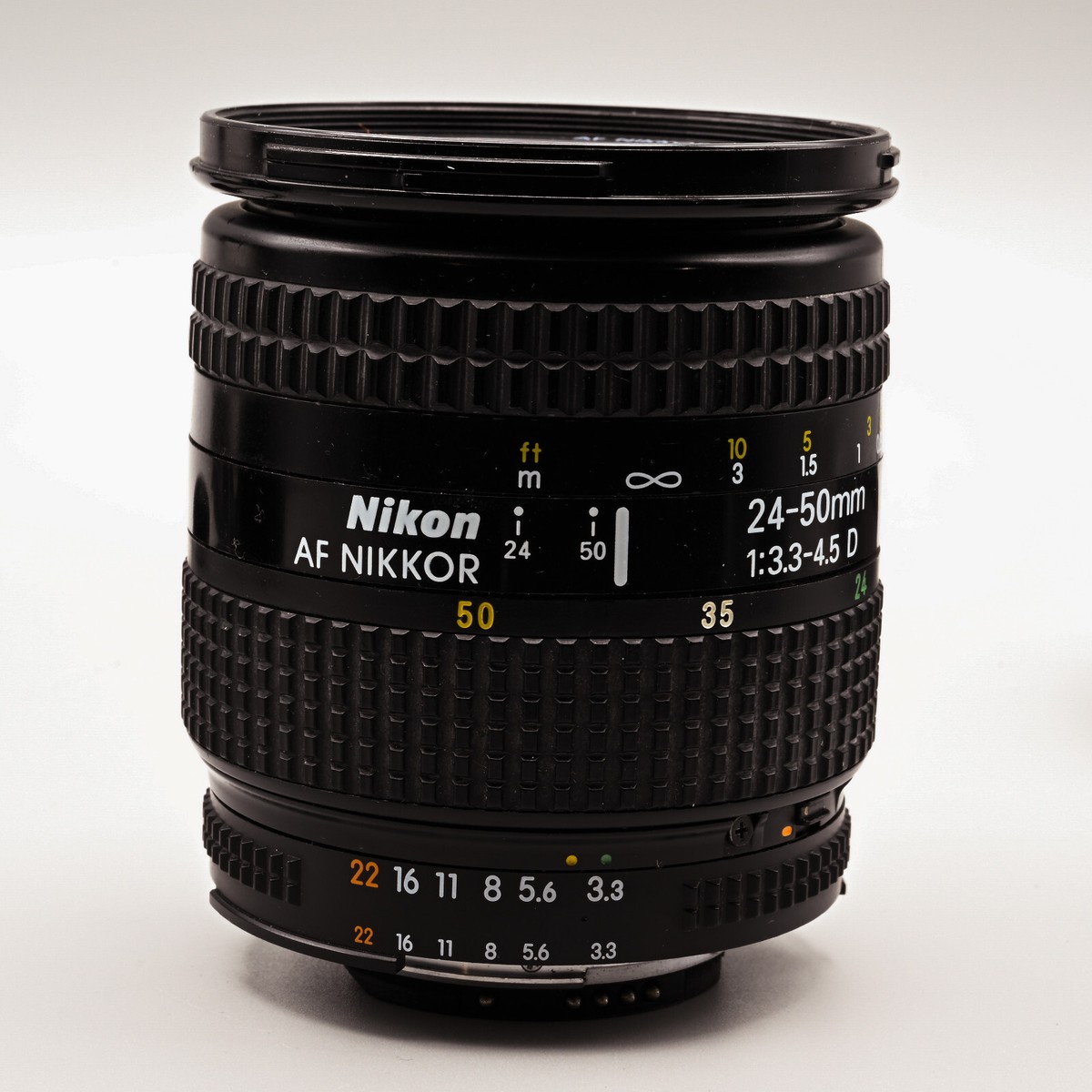 NIKON　AF NIKKOR 24-50mm 1:3.3-4.5 Used Nikon AF Zoom Nikkor 24-50mm f/3.3-4.5 D Autofocus Lens