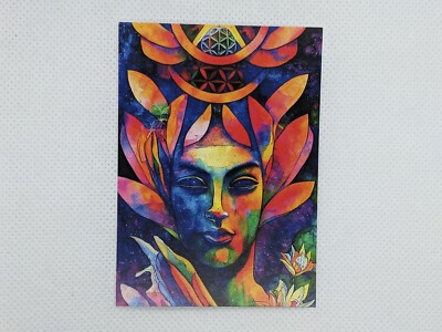 ACEO ATC Watercolor Artist Trading Card PRINT Signed By Artist