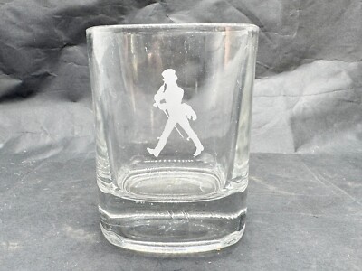 VINTAGE SCHWER GUT GEMACHTES JOHNNIE WALKER WHISKY TUMBLER GLAS