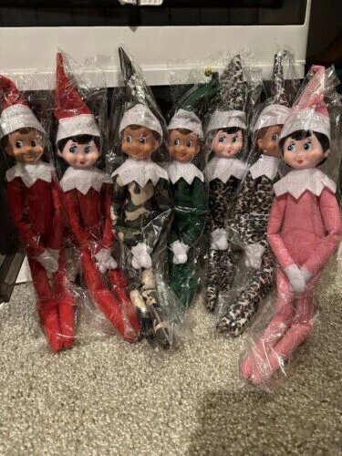 2024 Christmas On The Shelf Xmas Plush Elf Doll Toy Christmas Festival Doll Gift