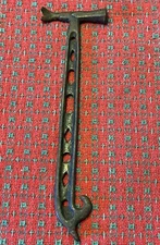 Rare Vintage Excelsior 1876 Carpet Stretcher / Tack Hammer Combination Tool