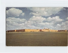 Postcard Main manufacturing building of The Upjohn Company Kalamazoo Michigan