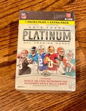 2012 Topps Platinum Football Blaster Box