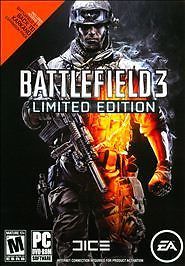 Battlefield 3: Limited Edition (PC, 2011) CIB