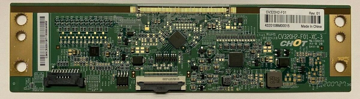 TCL 32' tcon 32S331 T-CON BOARD CV320H2-F01-XC-3 for sale TCL 32' tcon 32S331 T-CON BOARD CV320H2-F01-XC-3 for sale