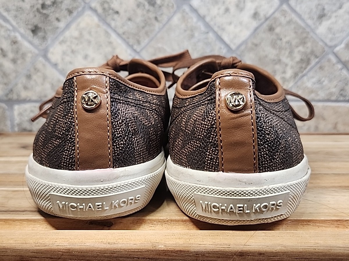 Women Michael Kors Boerum Sneakers Brown size