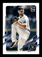 2021 Topps Update Series Adrian Houser #US55 Milwaukee Brewers