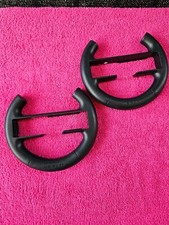 Nintendo Wii Ubisoft Thrustmaster Black Steering Wheel Controller Attachment Set