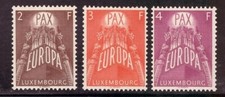 Luxembourg Europa 1957 531 à 533 timbres neufs** MNH