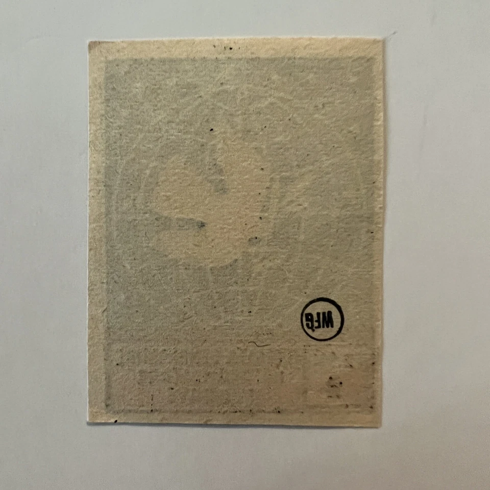 ОШИБКА 1946 ALBANIA IMPERF МАРКА MICHEL #395B ПОДПИСАННЫЙ НА ОБРАТНОЙ СТОРОНЕ - Изображение 4 из 4