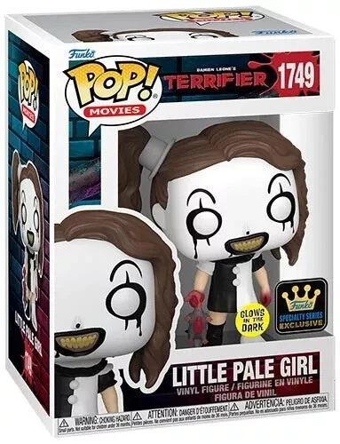 FUNKO POP! TERRIFIER LITTLE PALE GIRL 1749 GITD EXCLUSIVE MOVIES DISPONIBILE - Imagen 13 de 17