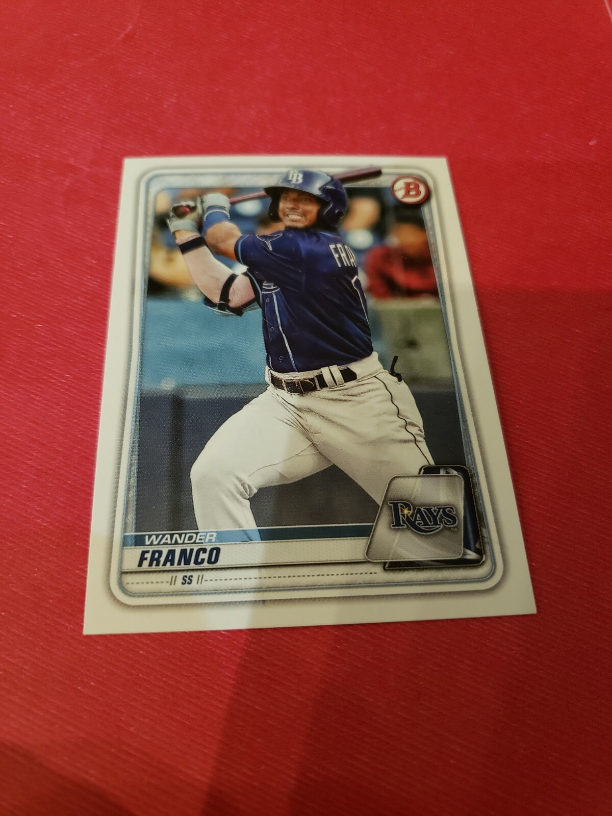 Wander Franco 2020 Bowman Paper Base Tampa Bay Rays , #BP-1
