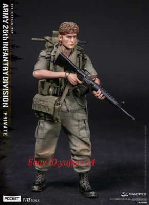 1/12 DAMTOYS PES004 Vietnam War US ARMY 25th Infantry Division