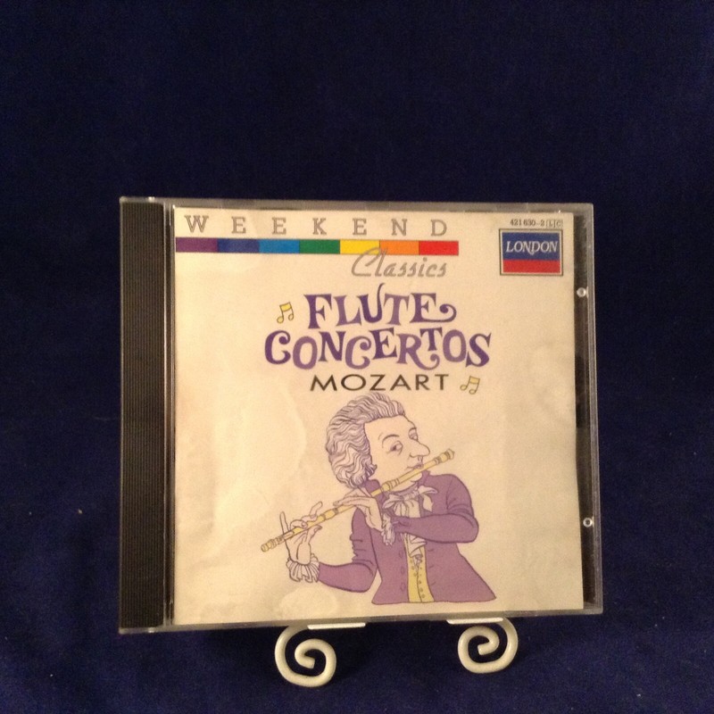 Weekend Classics Flute Concertos Mozart Various Artist--CD Like NEW