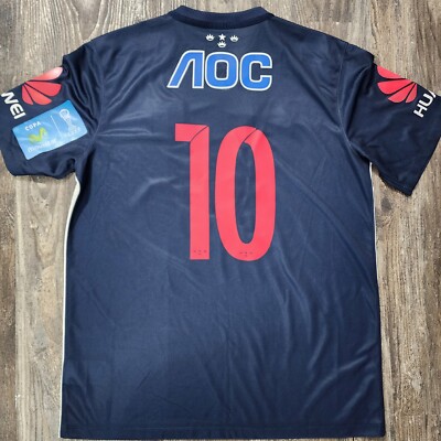 Alianza Lima Marathon サッカー ユニフォーム ペルー 2016 Nike Alianza Lima Home Soccer Jersey Teofilo Cubillas Men L