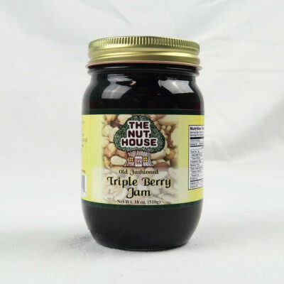 Nut House Triple Berry Jam 18 oz