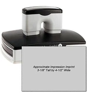 MaxLight X39 Pre-Inked Stamp 3-1/8" x 4-1/2" Fast Shipping (B2)