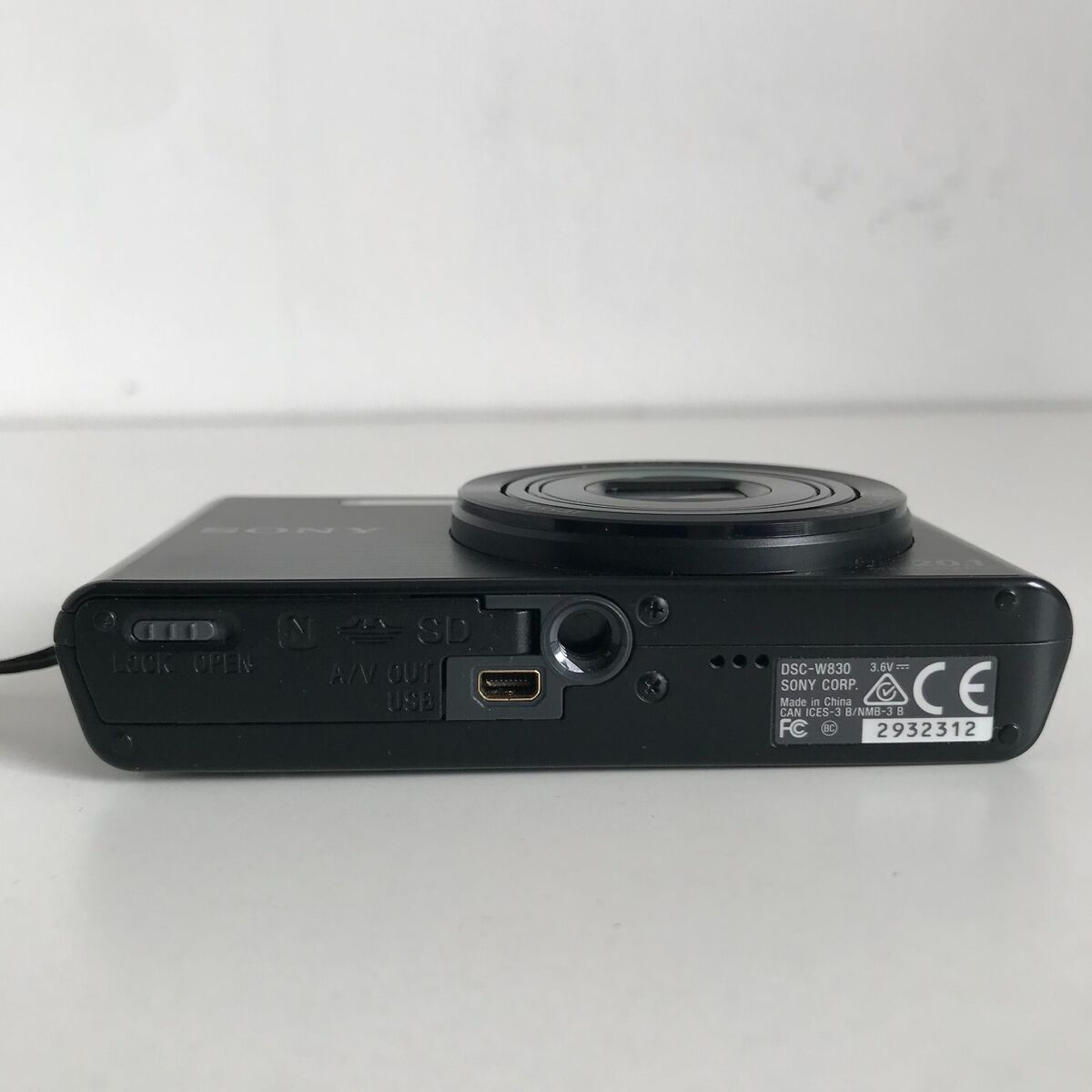 Sony Cyber-shot DSC-W830 20.1MP Digital Camera - Black for Sony Cyber-shot DSC-W830 20.1MP Digital Camera - Black for