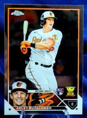 ~ Adley Rutschman Gold Cup #1  2023 Topps Chrome Orioles
