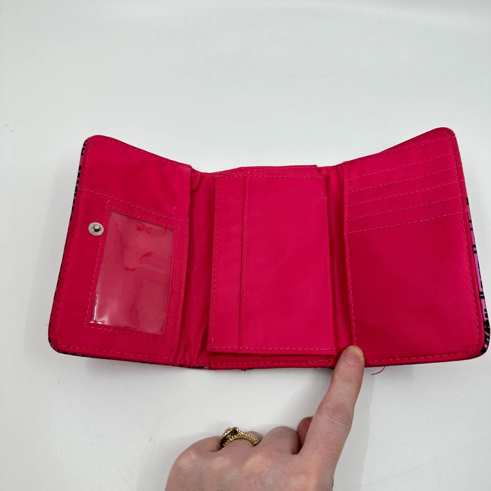 Бумажник Y2K Betty Boop розовый искусственная кожа держатель для денег карт металлический инди-рукав - Изображение 4 из 4