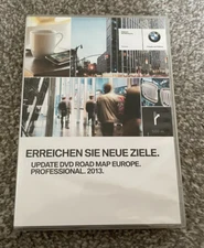 BMW 2013 PROFESSIONAL SAT NAV DISC DVD ROAD MAP EUROPE SATELLITE NAVIGATION SET