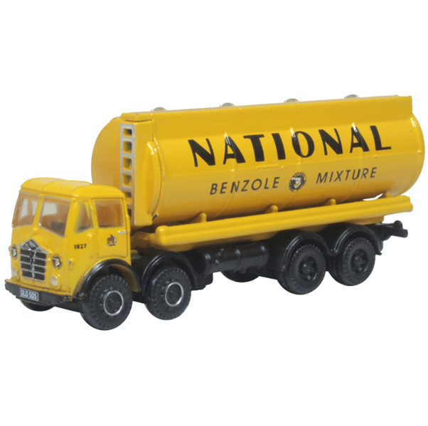 Oxford NFG015 Foden FG Cylindrical Tanker National Benzole N Gauge