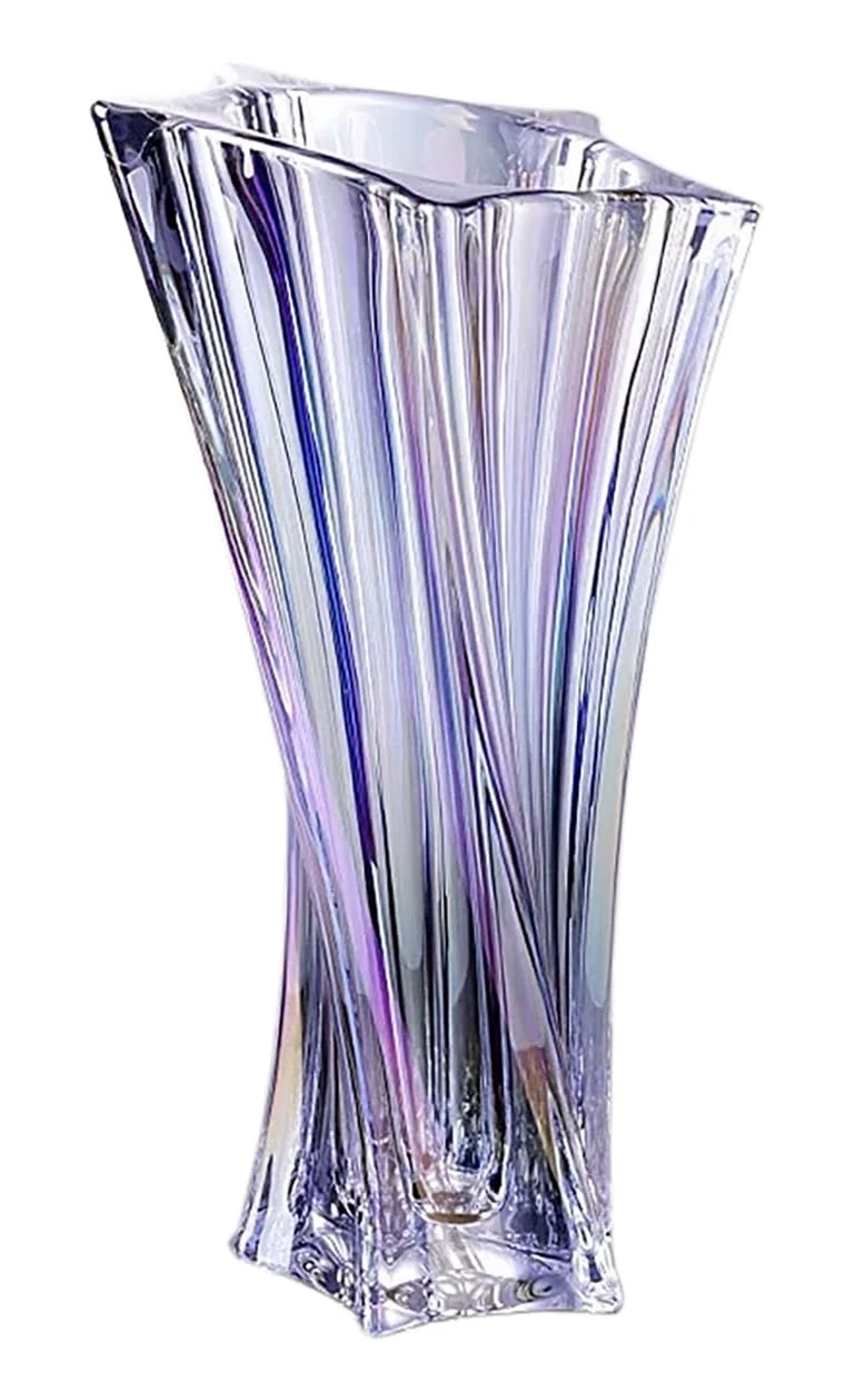 Crystal Glass Vase – Heavy Crystal Vase for Flowers with Weighted Bottom, Thi...
Opens in a new wind