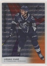 2019-20 Upper Deck SP Game Used CHL Edition Orange /199 Cedric Pare #12 i9i